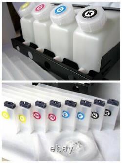 Bulk Ink Supply System for Mimaki jv33 / jv3 / JV5 4 bottles, 8 Cartridge