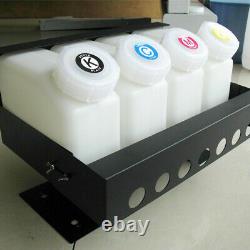 Bulk Ink System 4 Bottle 8 Cartridge Continuous for Roland FH-740/XF-640/XR-640