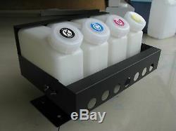 Bulk Ink System 4 Bottle 8 Cartridge Continuous for Roland FH-740 / XF640/XR-640