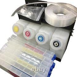 Bulk Ink System for Roland RE-640 VS-420 VS-540 VS-640 4 Bottles, 8 Cartridges