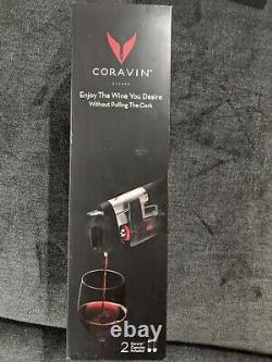 CORAVIN Model 1000 Wine System Orig. Box Capsules Base Bottle Sleeve open box