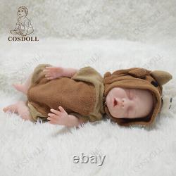 COSDOLL Drink-wet System 14.9 Newborn Boy Full Body Silicone Reborn Baby Dolls