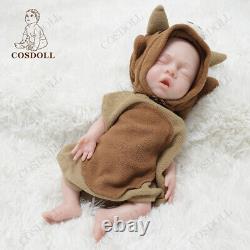 COSDOLL Drink-wet System 14.9 Sleeping Reborn Boy Doll Soft Silicone Baby Dolls