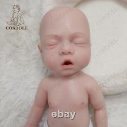 COSDOLL Drink-wet System 14.9 Sleeping Reborn Boy Doll Soft Silicone Baby Dolls