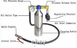 Car Fuel Injector Cleaner Non Dismantle Bottle Gasoline Testing System 140PSI