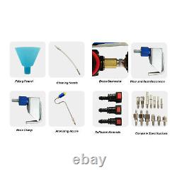 Car Fuel System Cleaner Kit Injection Nozzle Throttle Hanging Bottle Set