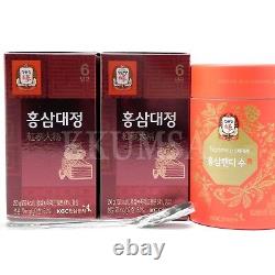 Cheong Kwan Jang Korea Red Ginseng Extract Daejeong Set 250g x 2bottle + Candy