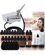 Complete Professional Belloccio Airbrush Cosmetic Makeup System All 17 Shades