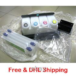 Continuous Bulk Ink Supply System For Roland FJ540 XC540 4 Bottles 4 Cartridge