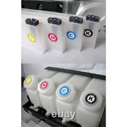 Continuous Bulk Ink System DX5 Mimaki JV33/JV34/CJV30/JV5-4 Cartridges 4 Bottles