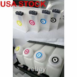 Continuous Bulk Ink System DX5 Mimaki JV33/JV34/CJV30/JV5-4 Cartridges 4 Bottles