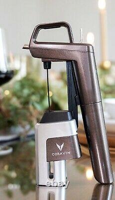 Coravin Model Six Advanced Wine Bottle Opener and Preservation System, Mica