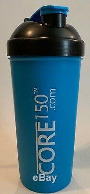 Core150 Shaker Bottle Cup 1 Liter With Internal Storage System Protein Mixer NEW