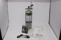 D601s DIY Co2 Generator Stainless Steel Bottle Solenoid Regulator canister $145