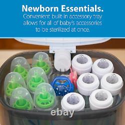 Deluxe Electric Sterilizer Bundle with Anti-Colic Baby Bottles