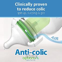 Deluxe Electric Sterilizer Bundle with Anti-Colic Baby Bottles