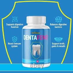 Dentafend-Digestion/ Oral Health / Immune System- 10 Bottles- 600 Capsules