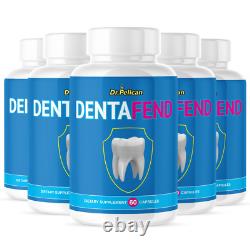 Dentafend-Digestion/ Oral Health / Immune System- 5 Bottles- 300 Capsules