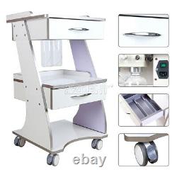 Dental Built-in Socket Trolley Mobile Metal With Auto-water Bottle Supply System