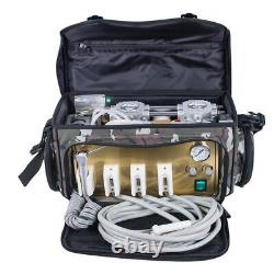 Dental Suction System with Air Compressor Syringe Portable Professional