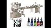 E Liquid Bottle Feeding Filling Capping Machine Round Bottles Feeder Filler Screw Capper System