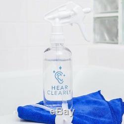 Ear Cleaning Kit Wax Remover Irrigation Tool Spray Bottle Flush System NEW