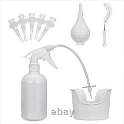 Ear Wax Removal Tool Kit -Ear Irrigation Washer Bottle System Ear Pick Cleaning