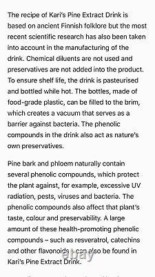 Fight viruses withimmune system boostOrganic Pine Bark Drink -case of 20 bottles