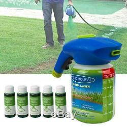 HOUSEHOLD SEEDING SYSTEM LIQUID SPRAY SEED LAWN CARE GRASS SHOT NEW Best