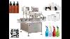 High Speed Pet Bottles Capping Machine With Cap Sorting System Linear Type Capper Equipment