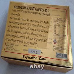 KOREAN HEAVEN RED GINSENG POWDER GOLD (100 g 3 Bottles)/Ship to you EMS