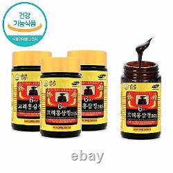 Korean 6 Years Root Red Ginseng Extract 960g (240g × 4Bottle) panax ginseng