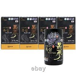 Korean Black Ginseng Extract Royal gold 960g (240g x 4 bottle) Black ginseng