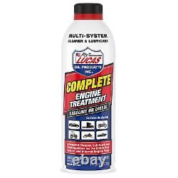 Lucas Oil Set of 12 Multi-System Complete Engine Treatment 16 Ounce Bottles