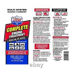 Lucas Oil Set of 12 Multi-System Complete Engine Treatment 16 Ounce Bottles