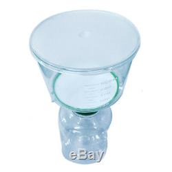 MS 500ml PES Sterile Top Filter Cup Bottle System Vacuum Disposable 0.22m 4pcs