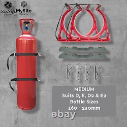Medium Bottle Chock Gas Bottle Holder D D2 E E2 BOTTLECHOCK Restraint System