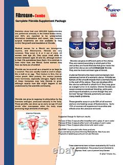 Multiple Size Uterine Fibroid Combo ABC Economy Package (3 bottles of 60 Caps)