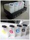 Mutoh Rj-900 Continuous Bulk Ink Supply System Ciss 4 Bottles 4 Cartridge