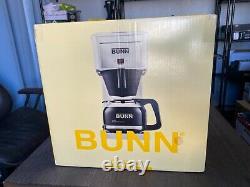NEW BUNN Velocity Brew 10-Cup Home Coffee Brewer, White
