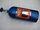 New Certified Nos 10lb Electric Blue Nitrous Bottle Kit With4an Or 6an Nut/adapter