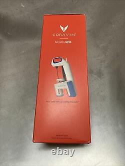 NEW Coravin Model One Wine Bottle Opener and Preservation System Blue Whie