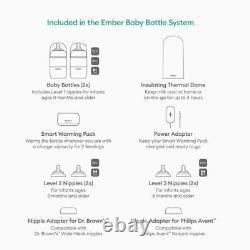 NEW-IN-BOX Ember Self-Warming Smart Baby Bottle System Plus