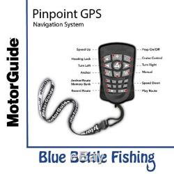NEW MotorGuide Pinpoint GPS Navigation System from Blue Bottle Marine