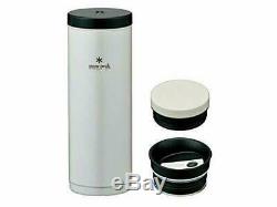 NEW snow peak system bottle 500 Pearl White TW-071PW camp (Japan import)