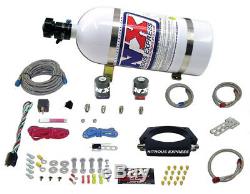 NITROUS EXPRESS LS 102mm PLATE SYSTEM (50-400HP) With 10LB BOTTLE
