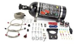 NITROUS OUTLET 00-10102-10 LSX GM PLATE SYSTEM 78mm WITH 10 LB. BOTTLE FREE SHIP