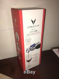 New Coravin Wine Bottle Opener Pourer Preservation System Model One 1 White