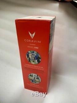 New Coravin Wine Bottle Opener Pourer Preservation System Model One 1 White