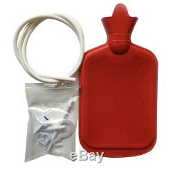 New Enema System Kit with Hot Water Bottle Douche Bag Tubing and Attachments 2L